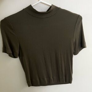 Aritzia Babaton mock neck top